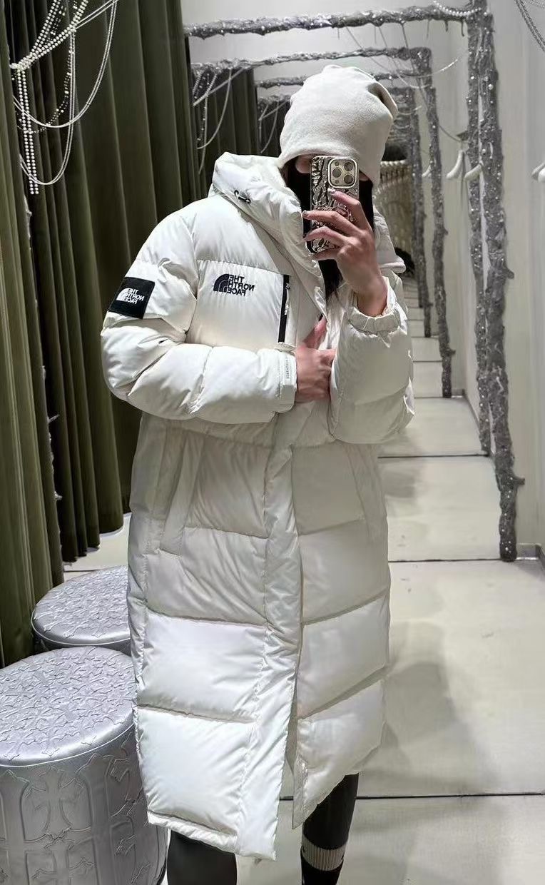 **do** เสื้อกันหนาวตัวยาว The North Face Sport Down Jacket Unisex มีฮู้ด บุด้วยขนเป็ด มี 2 สี สินค้าใหม่ ของแท้