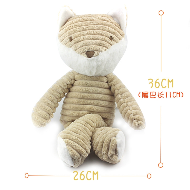 DCH58 ของเล่นเด็กตุ๊กตาจิ้งจอกขนนุ่ม mami&beby ตัวละ