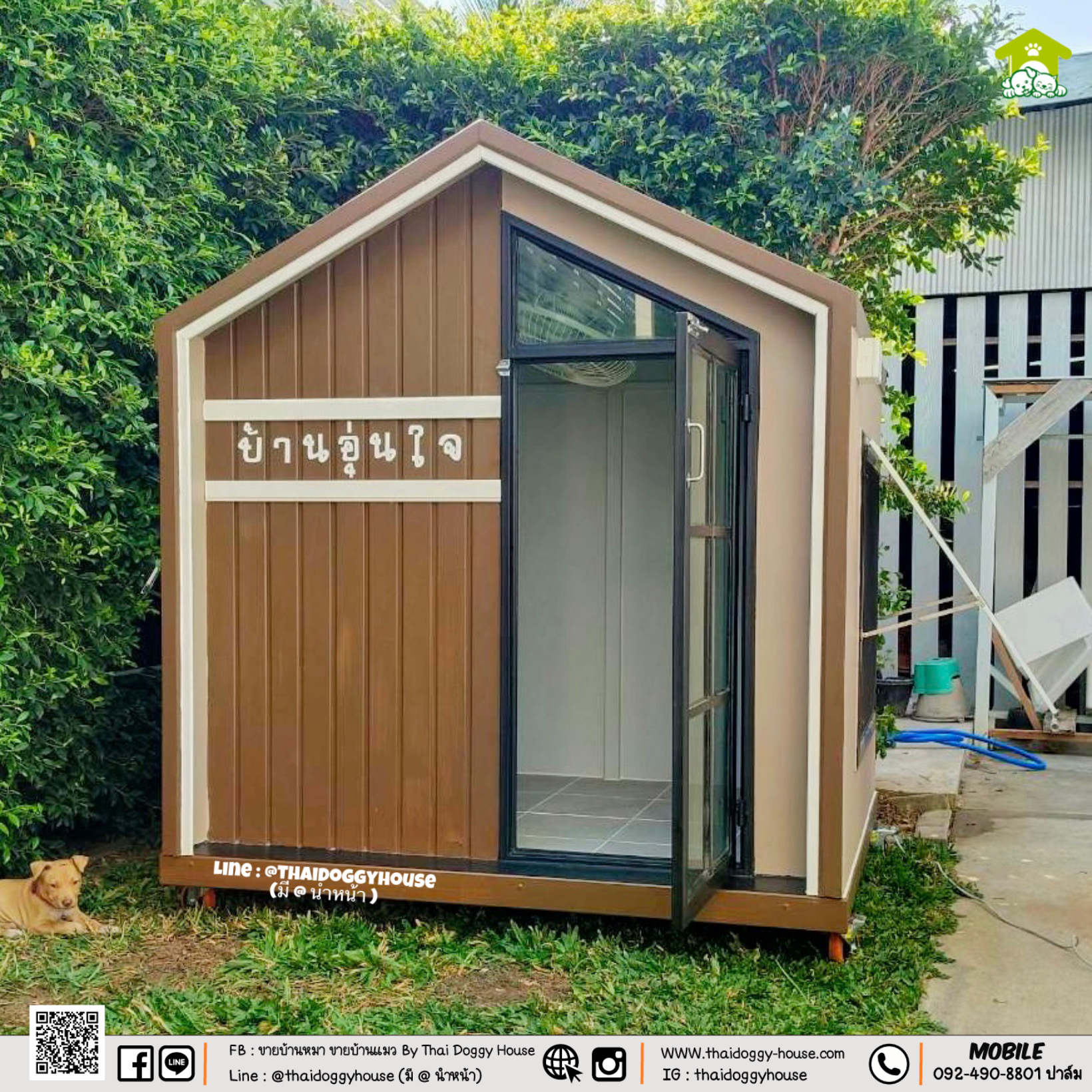 𝗠𝗜𝗡𝗜𝗠𝗔𝗟 𝗦𝗧𝗬𝗟𝗘 ✨ 🏡 บ้านหมา บ้านแมว " 𝐓𝐇𝐀𝐈 𝐃𝐎𝐆𝐆𝐘 𝐇𝐎US