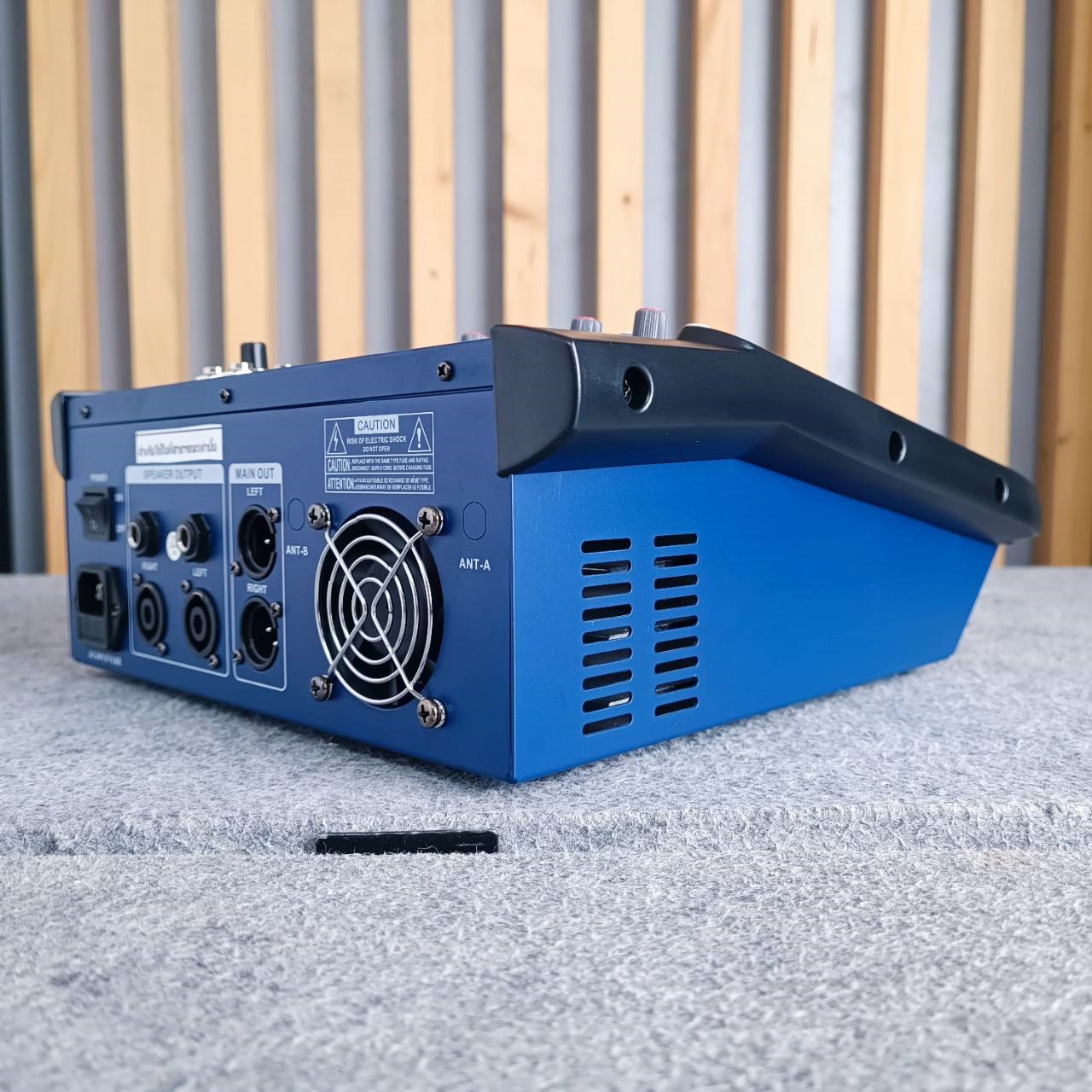 สินค้าใหม่ ลดล้างสต็อค Ceflar PMX4-150 POWERMIXER สีน้ำเงิน เพาเวอร์ มิกซ์เซอร์ บูลทูธ 4 CH PMX4 150 PMX4150 เอไอ-ไพศาล