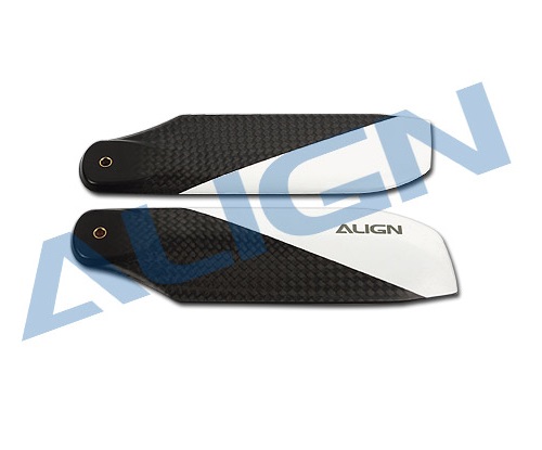 ใบหางฮอ 650/700 ขนาด 105mm. Carbon Fiber Tail Blade
