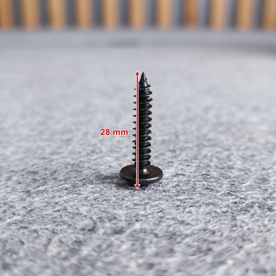 ประมาณ1000ตัว สกรูTHดำ 10X1" น็อตประกอบตู้ลำโพง สกรูเกลียวปล่อย น็อต1นิ้ว น็อตเกลียวปล่อย สกรูหัวกลม น็อตหัวกลมดำ เอไอ-ไพศาล