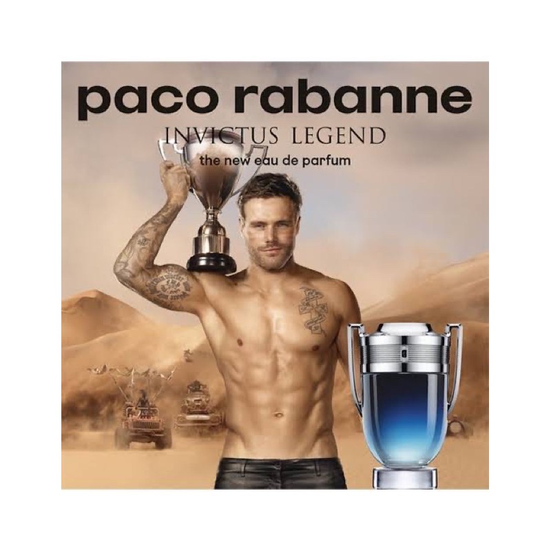 น้ำหอมแท้100% Paco rabanne Invictus Legend EDP 100 ml.