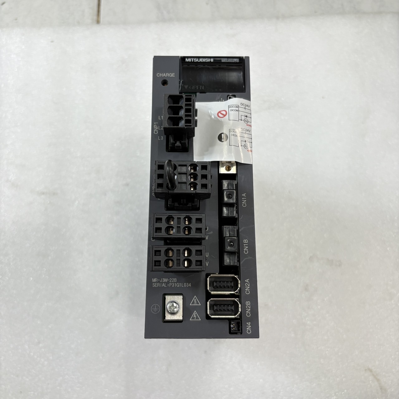 MR-J3W-22B SERVO DRIVE "MITSUBISHI"