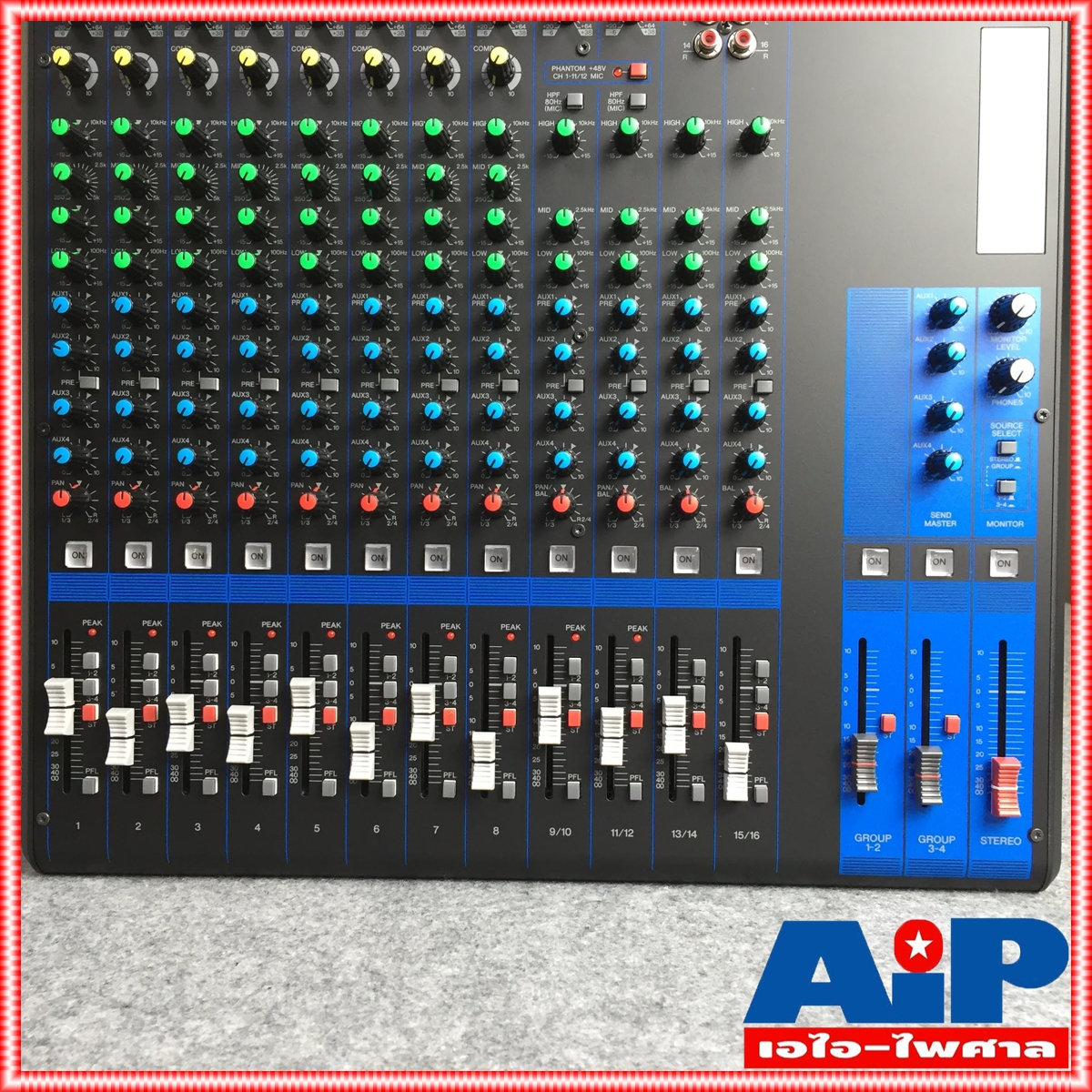YAMAHA MG-16 MIXER มิกซ์ มิกเซอร์ มิกซ์YAMAHA เครื่องเสียง เครื่องปรับแต่งเสียง MIX เอไอ-ไพศาล +++