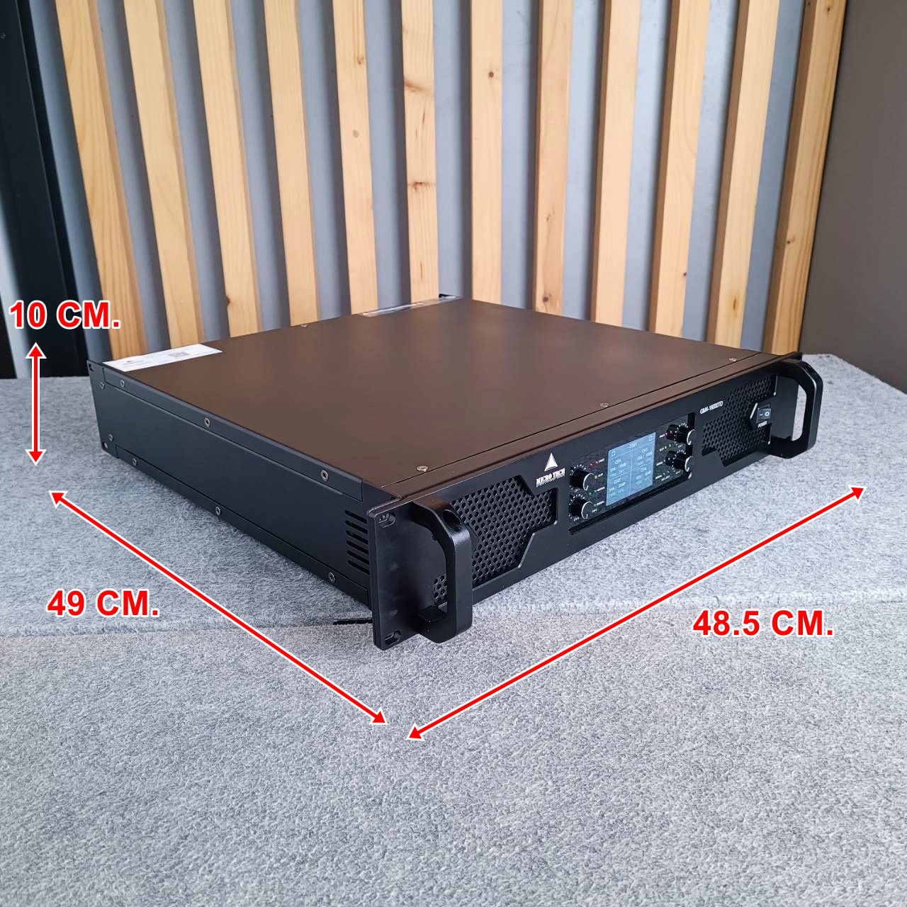 MICROTECH GM4-16000TD POWERAMP เพาเวอร์ แอมป์ ไมโครเทค รุ่น GM4 16000TD คลาส TD GM416000TD เอไอ-ไพศาล