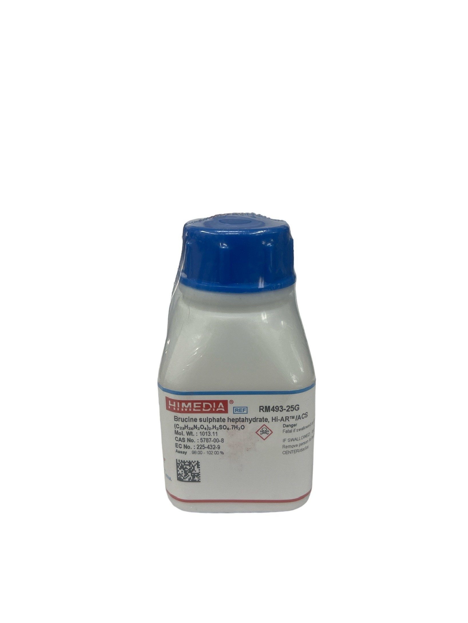 Brucine Sulfate Heptahydrate AR, 25 g -Himedia
