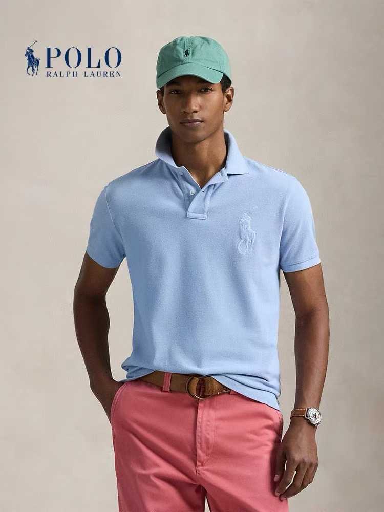 **do** เสื้อคอโปโล Polo Ralph Lauren Big Pony Men's Polo มี 3 สี สินค้าใหม่ ของแท้