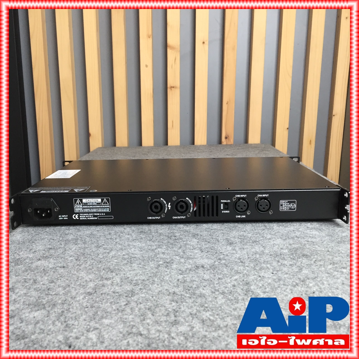 NTS D-3202 poweramp เพาเวอร์แอมป์ เครื่องขยายเสียง 480W x 2 ที่ 4 OHM D3202 D 3202 เอไอ-ไพศาล