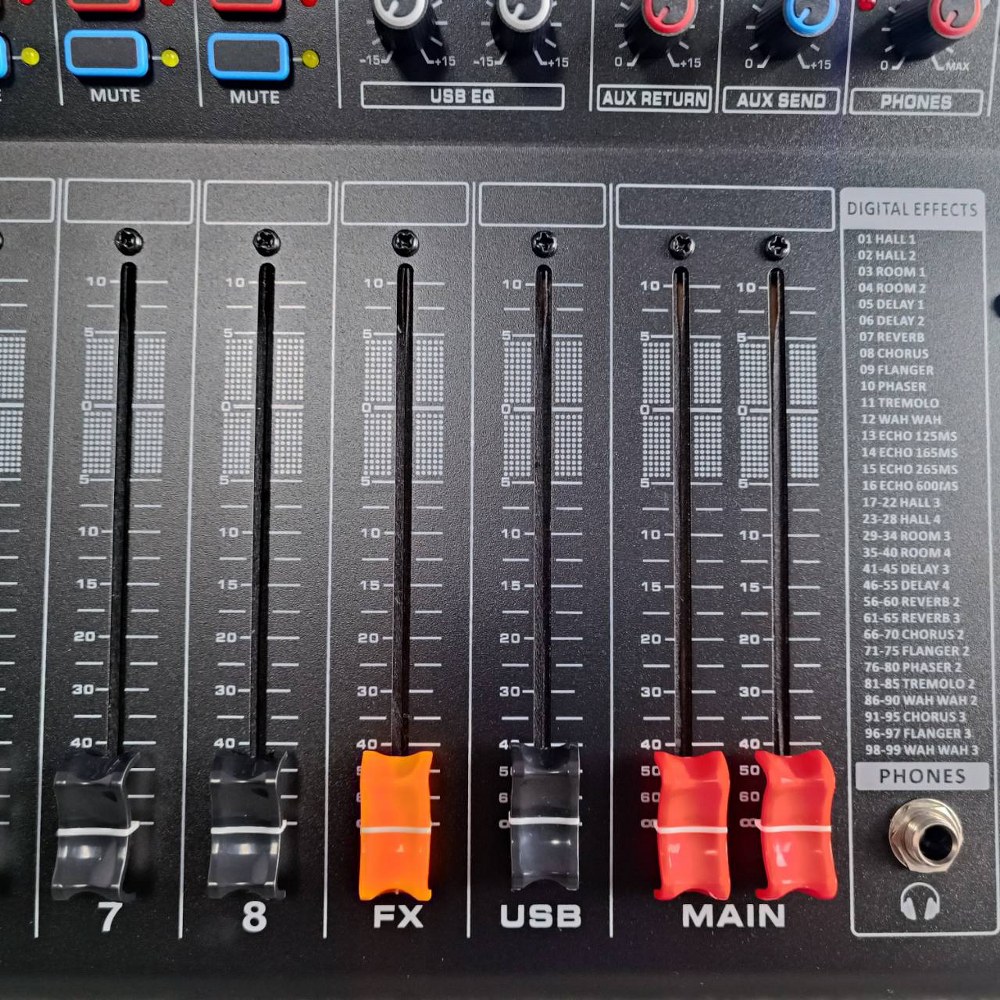 PROEUROTECH PMX-8500FX POWERMIXER+บูลทูส โปรยูโรเทค PROEURO TECH PMX 8500FX PMX8500FX เอไอ-ไพศาล