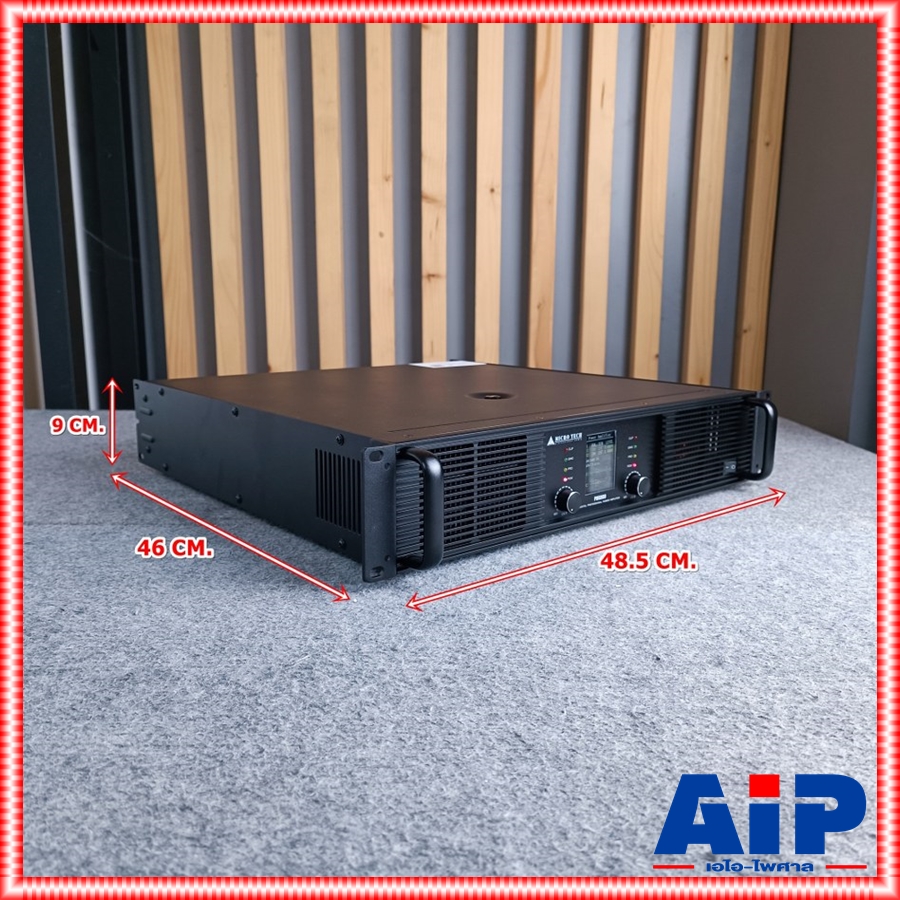 MICROTECH PH-6000 poweramp เพาเวอร์แอมป์ 2 แชนแนล คลาส H ไมโครเทค PH 6000 PH6000 MICRO TECH เอไอ-ไพศาล