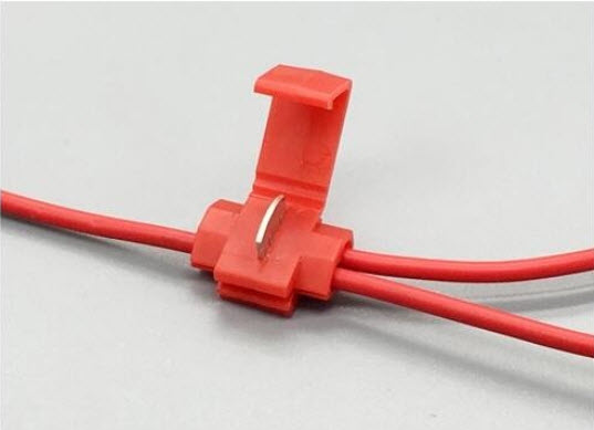 T-type flexible wire terminal quick connector free of broken wire connector lossless connector