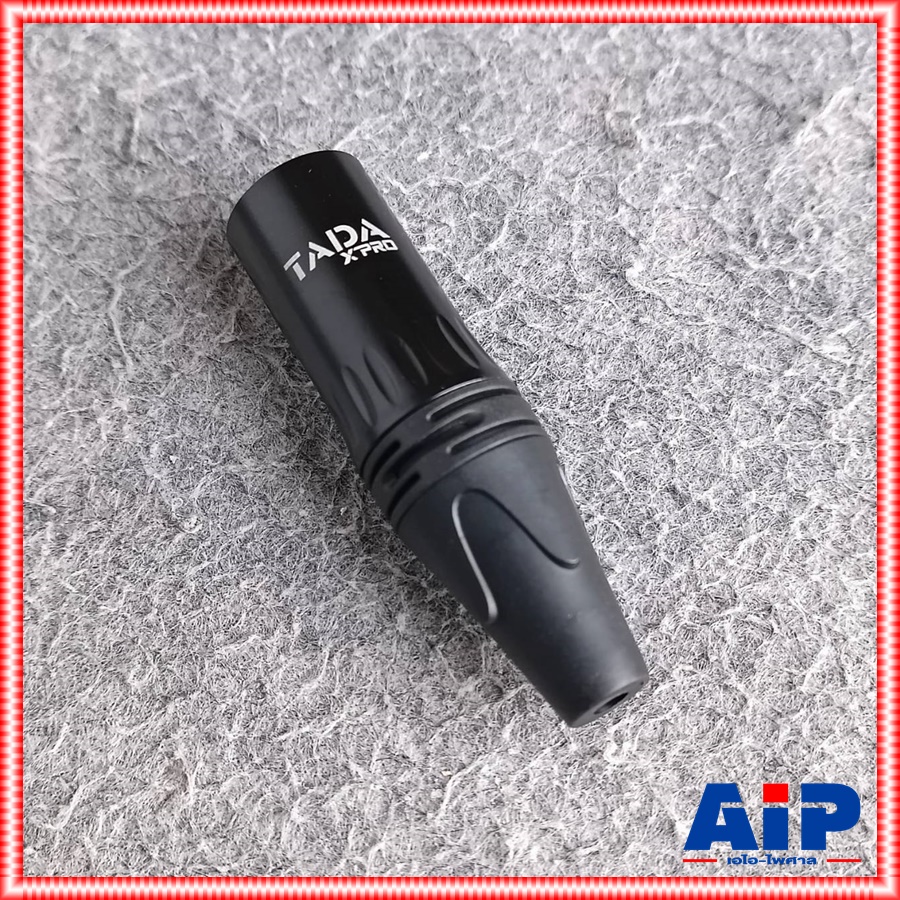 TADA GYX-02BK XLR ผู้ สีดำ ปลั๊กแคนนอนตัวผู้ CANNON GYX02BK GYX 02BK เอไอ-ไพศาล
