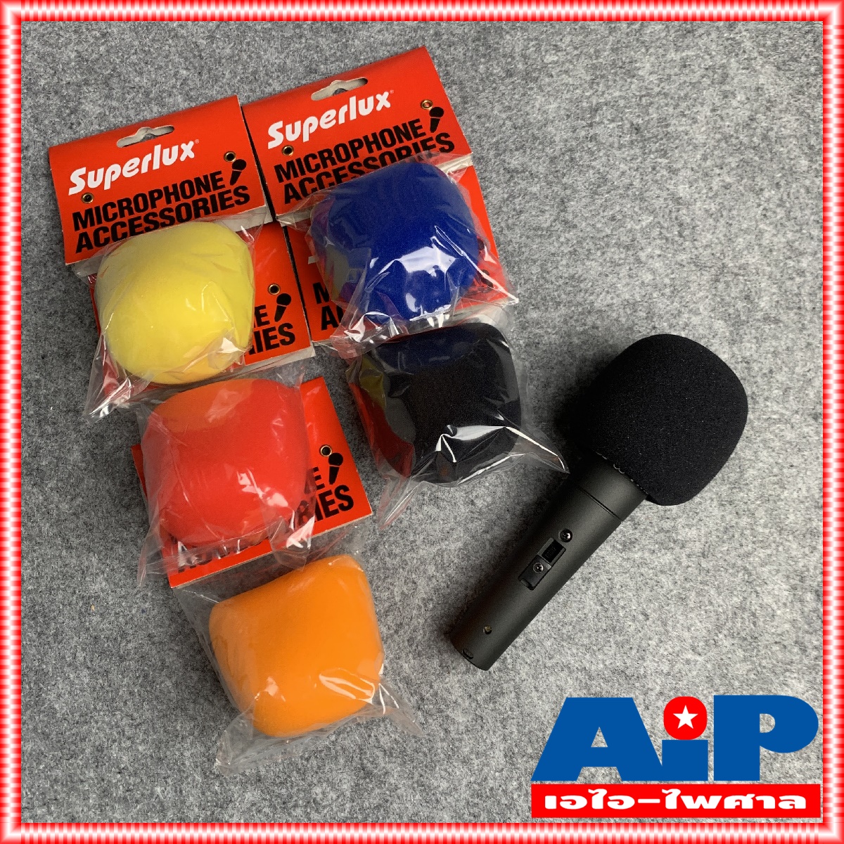 1อัน ฟองน้ำไมค์ Superlux S-40 ฟองน้ำไมโครโฟน s40 ซุปเปอร์ลักซ์ s 40 ฟองน้ำไมค์โครโฟน ใช้ได้ทั้งหัวไมค์สายและไมค์ลอย