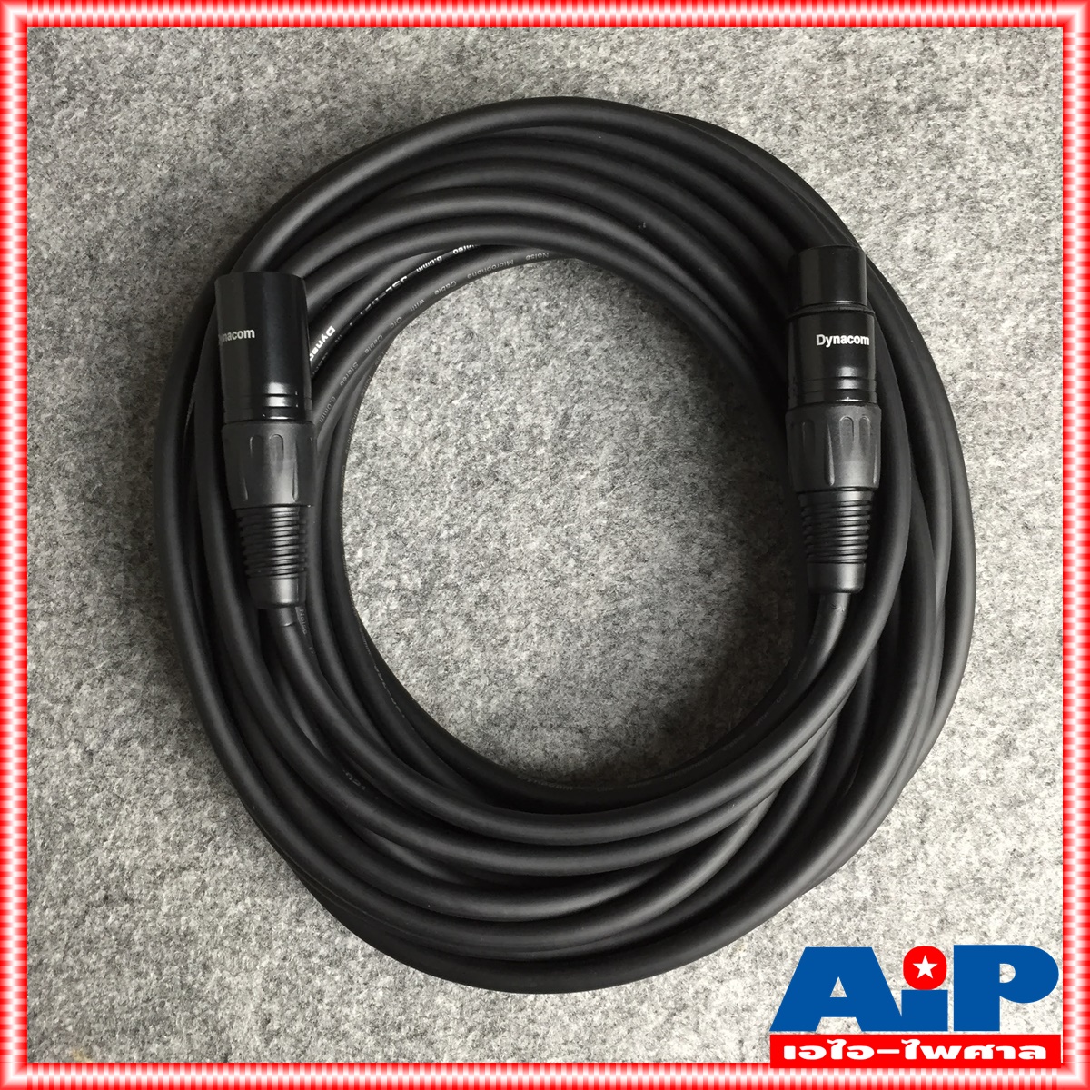 10เมตร สายไมค์ DYNACOM J021 XLR หัวท้าย ผู้ - เมีย ยาว สายสัญญาณ CANNON ผู้ ออก CANNON เมีย สายบาลานซ์ สายต่อไมค์ (ลูกค้าอาจได้รับหัวสีเงินหรือดำขึ้นกับล็อตผลิตครับ)