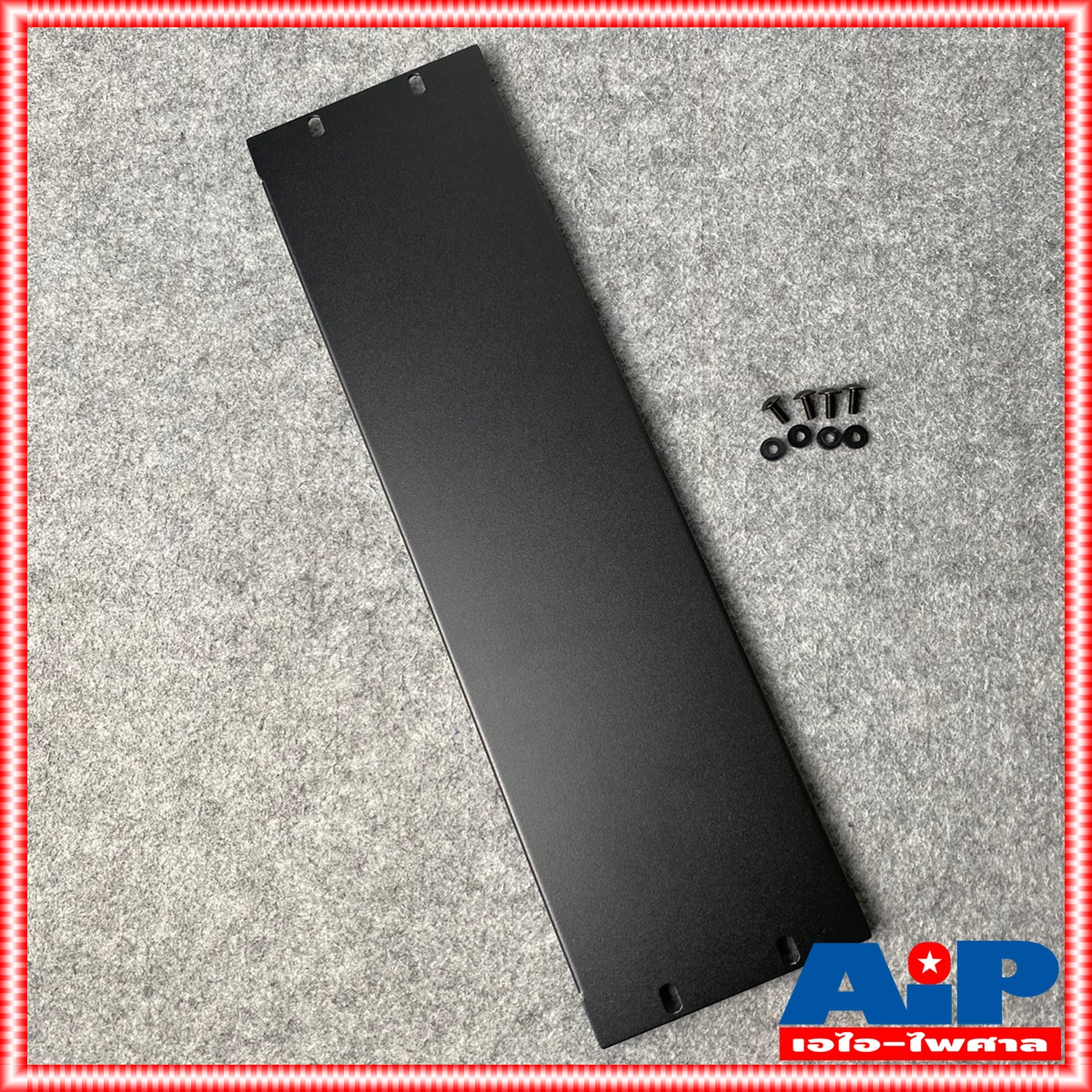 NPE BLANK PANEL 3U Ms-Blk แผ่นยึดแร็ค แผ่นปิดแร็ค 3 U แผ่นเหล็ก ปิดแร็ค อุปกรณ์แร็ค เอไอ-ไพศาล