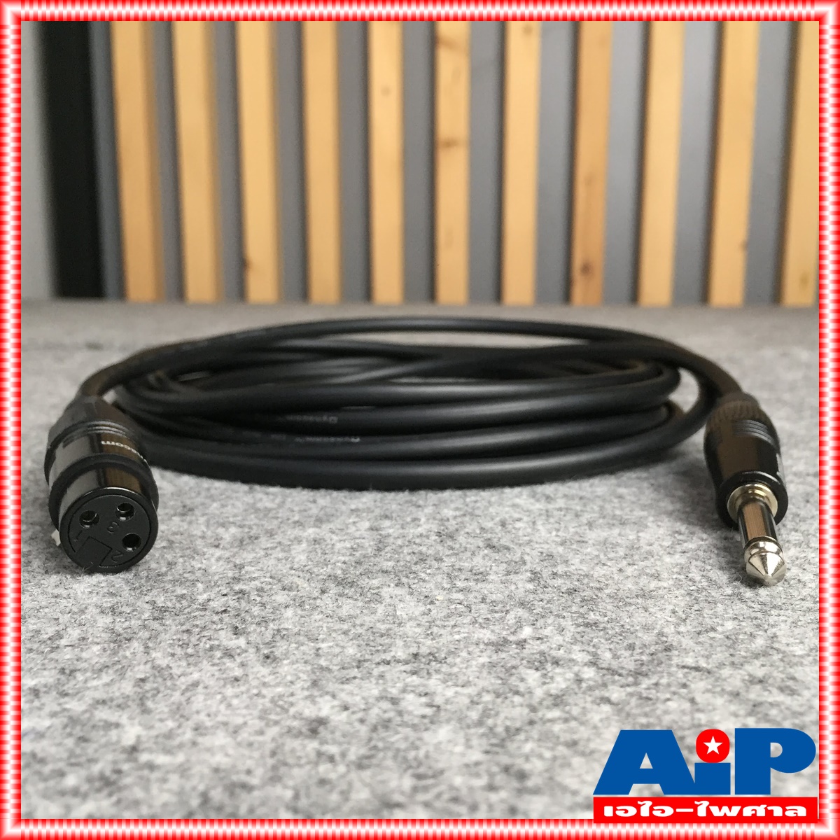 5เมตร สายPHONEออกJ.XLR J021 dynacom สายไมค์ สายไมโครโฟน สายไมค์5เมตร สายP.MICMONO-J.XLR เอไอ-ไพศาล