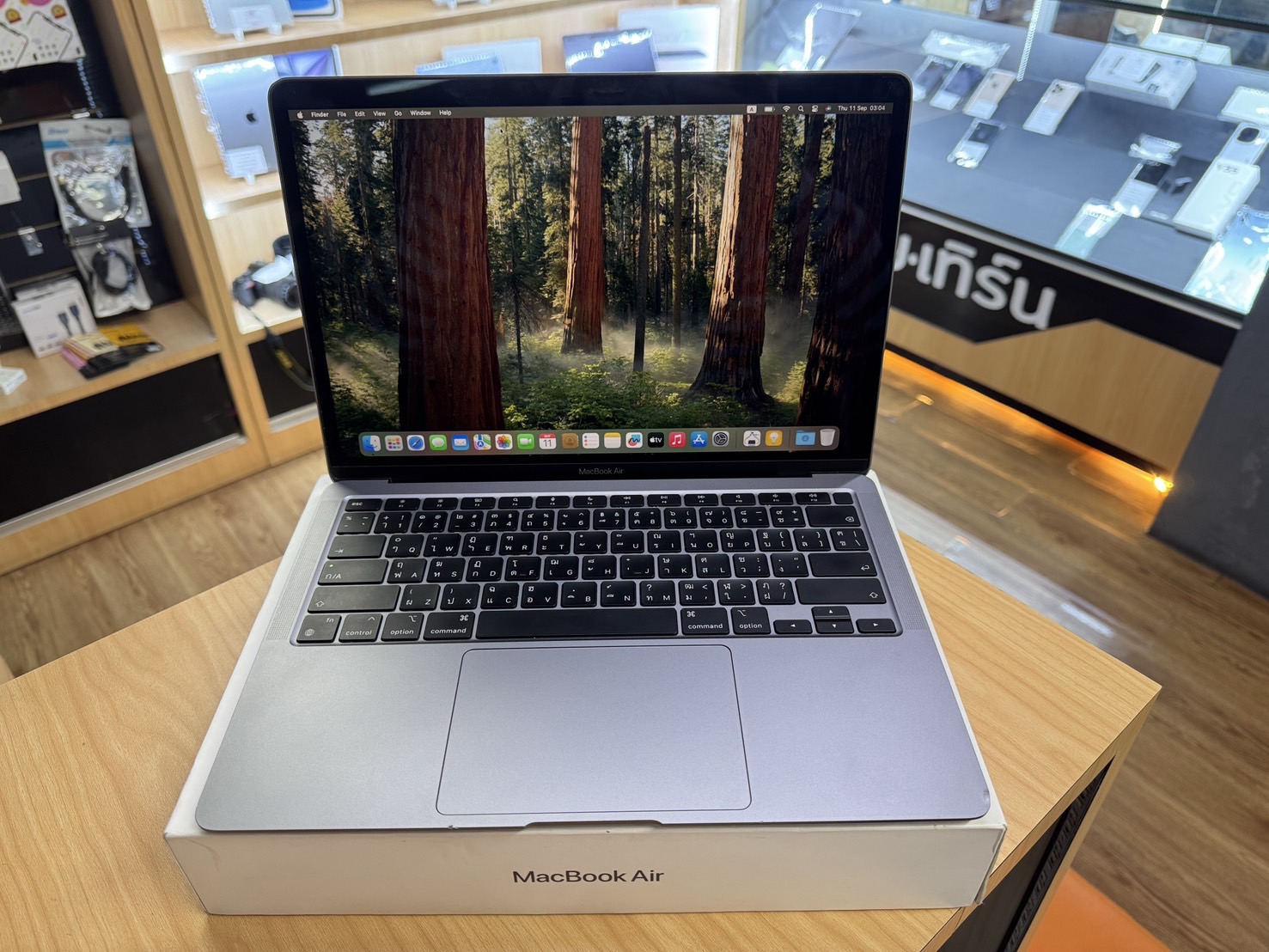 M1 chip 8C CPU/7C GPU/8GB/256GB 💻 #ห้ามพลาด MacBook Air 13 2020 #สภาพดี ราคาสุดคุ้ม 💻