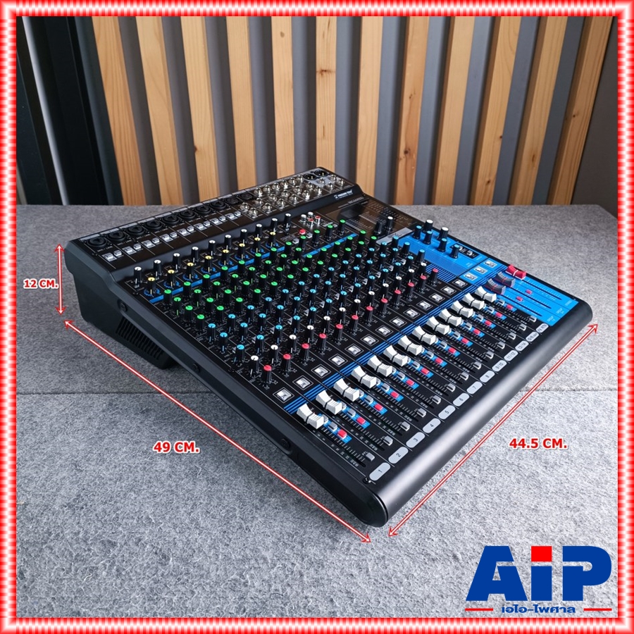 PROEUROTECH MG-160XU MIXER มีอินเตอร์เฟสในตัว PRO EUROTECH MG 160 XU มิกเซอร์ 16ช่อง MG160 แถมปีกใส่RACK เอไอ-ไพศาล