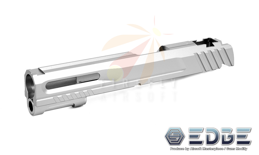 EDGE Custom "NORRIS" Aluminum Standard Slide for Hi-CAPA/1911 (ฺSILVER)