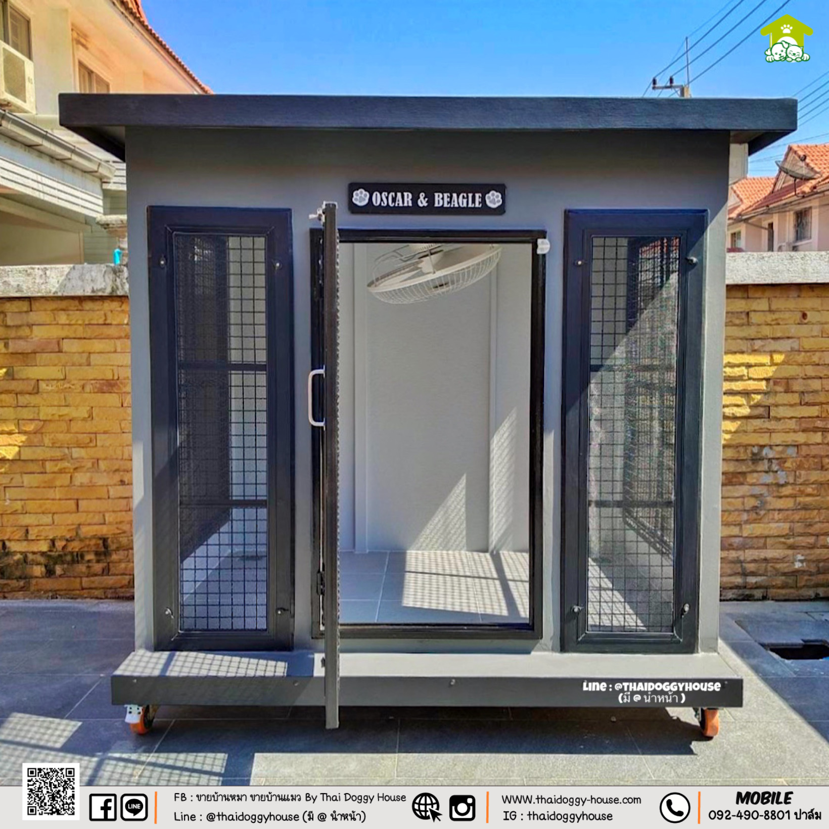 บ้านหมา บ้านแมว " 𝐁𝐎𝐗 𝐒𝐓𝐘𝐋𝐄 𝐁𝐘 𝐓𝐇𝐀𝐈 𝐃𝐎𝐆𝐆𝐘 𝐇𝐎𝐔𝐒𝐄 "