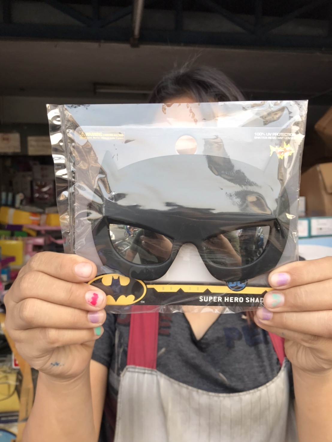 28865G แว่นตากันแดดเด็กแบทแมน