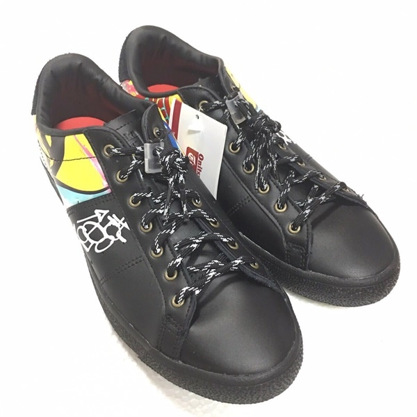 รองเท้าโอนิ LAWNSHIP - Longship Black / Black (HAMILTON YOKOTA)