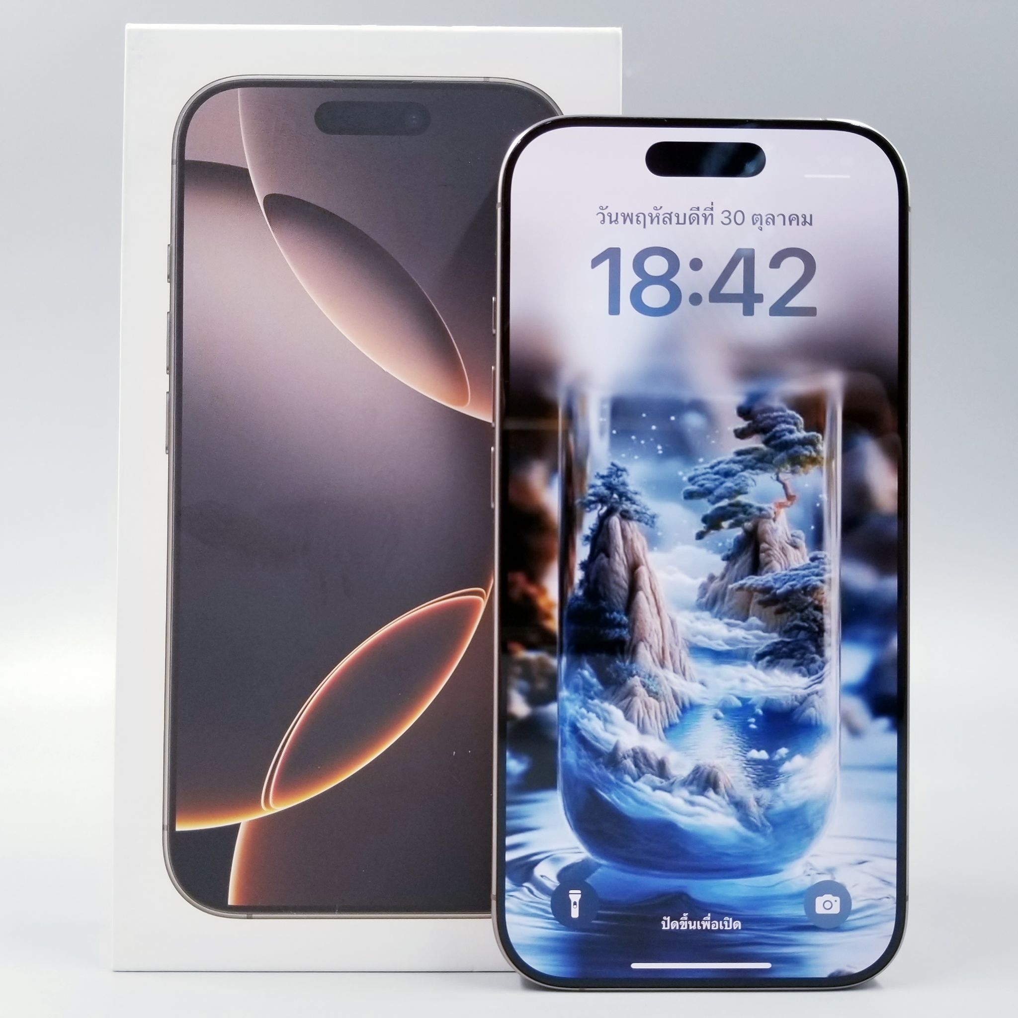 🧛♀️ iPhone 16 Pro 128GB Desert Titanium 🧛♀️💛 #มาแล้ว I 16 Pro #ศูนย์แท้ สภาพสวย จอแท้ แบต90% มีปกศ. ครบกล่อง ราคาสุดคุ้ม!! 💛