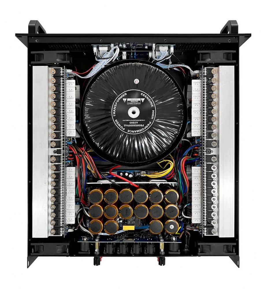 NTS PH-8004 poweramp 4CH เพาเวอร์แอมป์ กำลังวัตต์ 800W ที่ 8โอห์ม / 1250W ที่ 4โอห์ม เอ็นทีเอส PH 8004 PH8004 เอไอ-ไพศาล