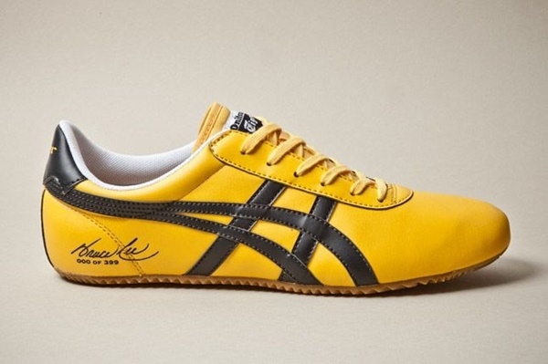 รองเท้าโอนิ ไทชิ Yellow / Black (X Bruce LEE) Rare item (Sz 38 euro คู่ที่ 038/100)