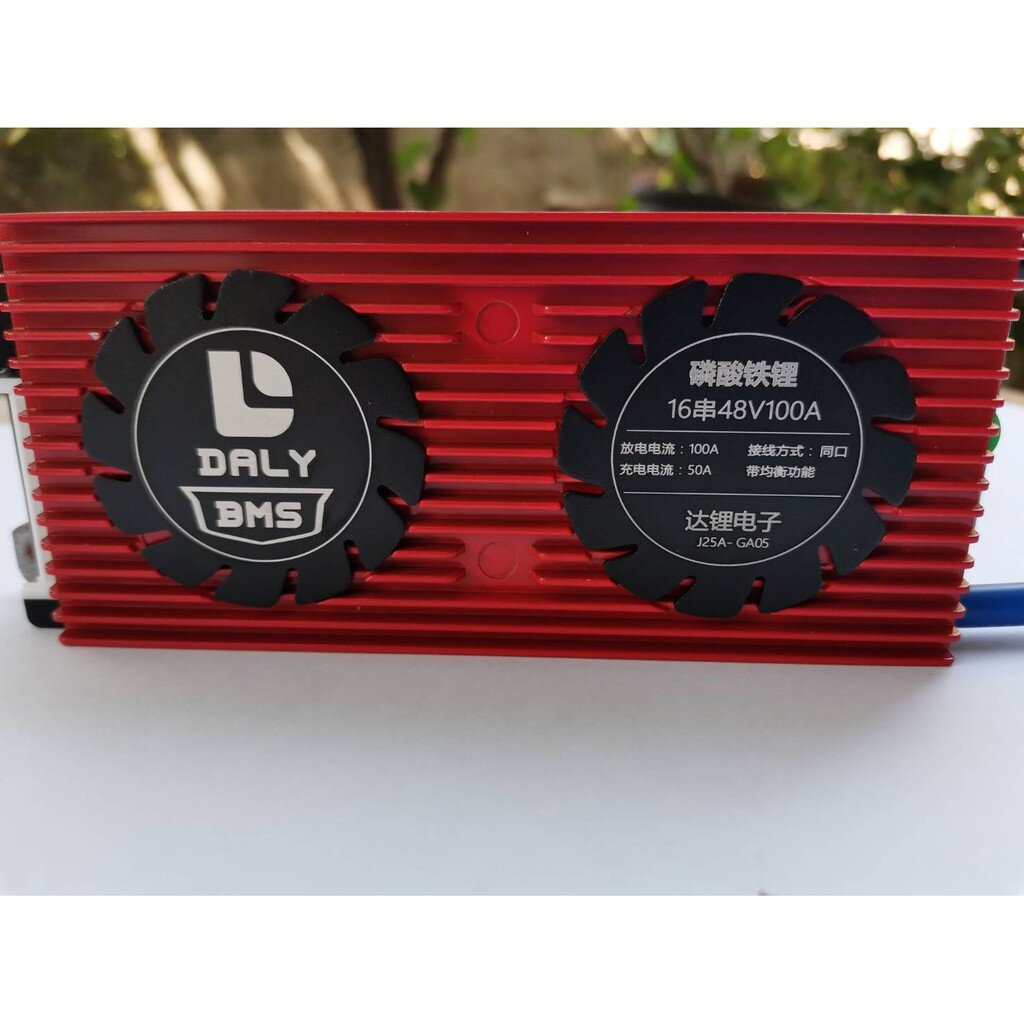 โล๊ะราคาพิเศษ 100A BMS Daly LifePo4 4S สำหรับป้องกันแบตเตอรี่ Lithium phosphate รุ่น 100A