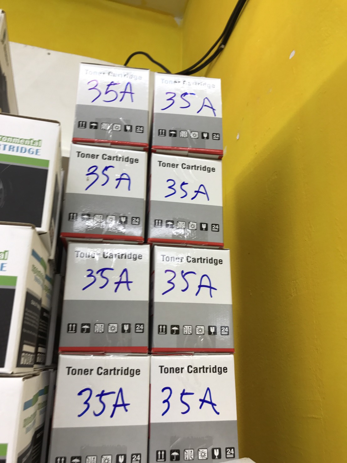 ตลับหมึกเทียบเท่า LASER HP 35A/CARTRIDGE-312 BK (ดำ)