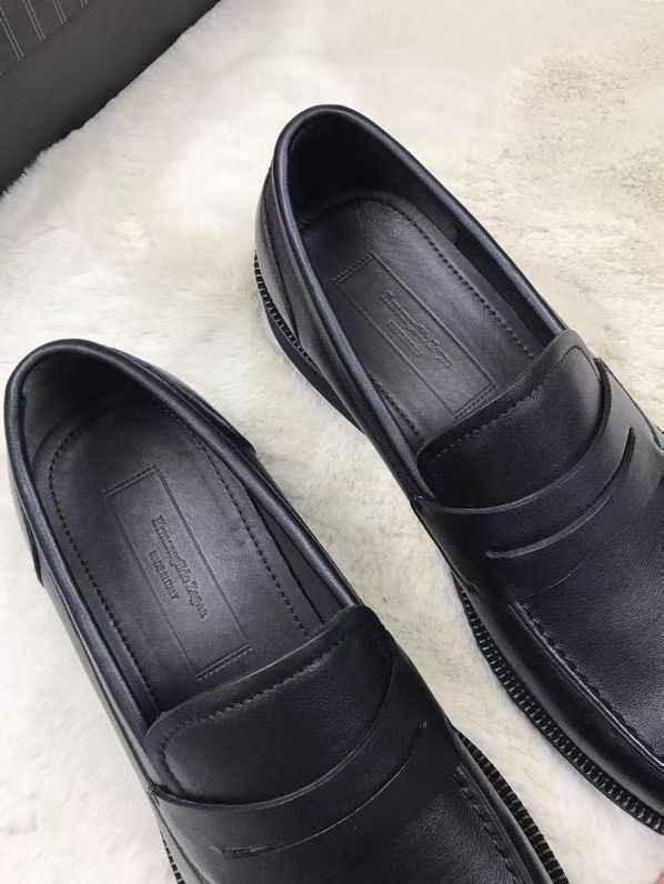 **do** รองเท้าหนัง Zegna Siena Flex Shoes ของผู้ชาย สินค้าใหม่ ของแท้