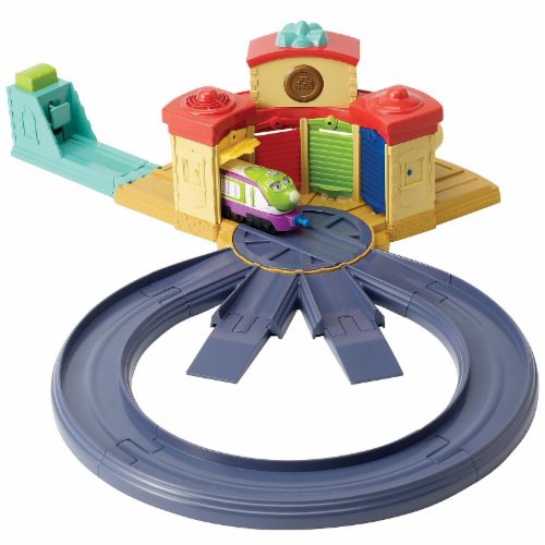 045 ที่จอดรถไฟชักกิงตัน chuggington ของแท้ ลิขสิทธิ์ถูกต้อง (ของใหม่กล่องไม่สวย)