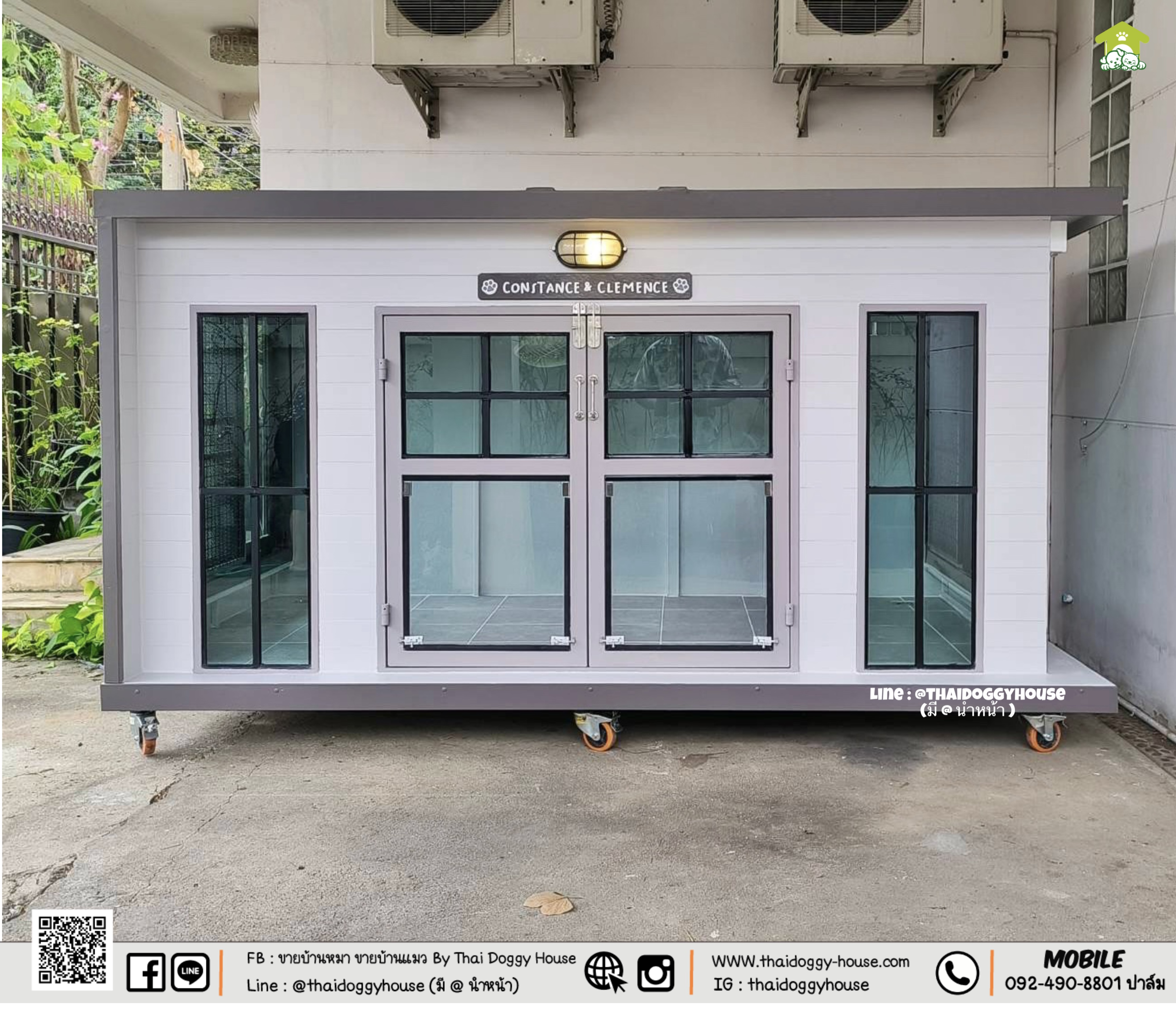 บ้านหมา บ้านแมว " 𝐁𝐎𝐗 𝐒𝐓𝐘𝐋𝐄 𝐁𝐘 𝐓𝐇𝐀𝐈 𝐃𝐎𝐆𝐆𝐘 𝐇𝐎𝐔𝐒𝐄 "