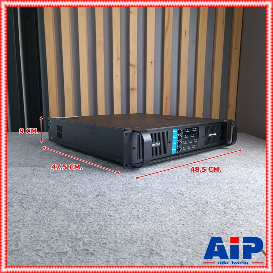 MICROTECH MT4-800D poweramp 4CH เพาเวอร์แอมป์ 4 ช่อง คลาส D กำลังขยาย 800 วัตต์ ไมโครเทค MT4 800D เอไอ-ไพศาล