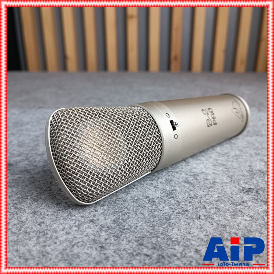BEHRINGER B2PRO ไมค์สตูดิโอB-2PRO BEHRINGER B2 PRO CONDENSER MICROPHONE B 2 PRO DUAL DIAPHRAGM เอไอ-ไพศาล +++