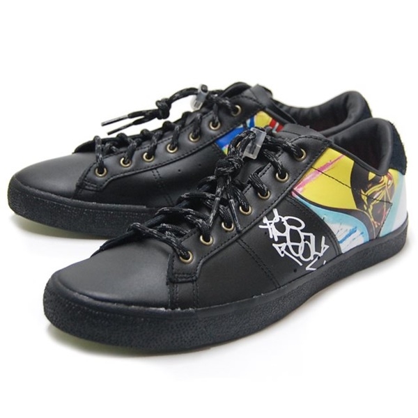 รองเท้าโอนิ LAWNSHIP - Longship Black / Black (HAMILTON YOKOTA)