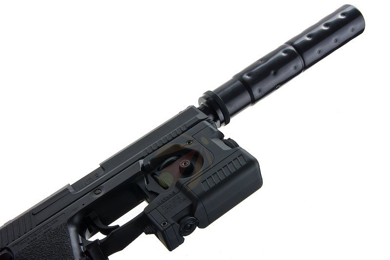 Tokyo Marui MK23 Airsoft SOCOM Fixed Slide Full Set Green Gas Pistol (TM-MK23SET01)