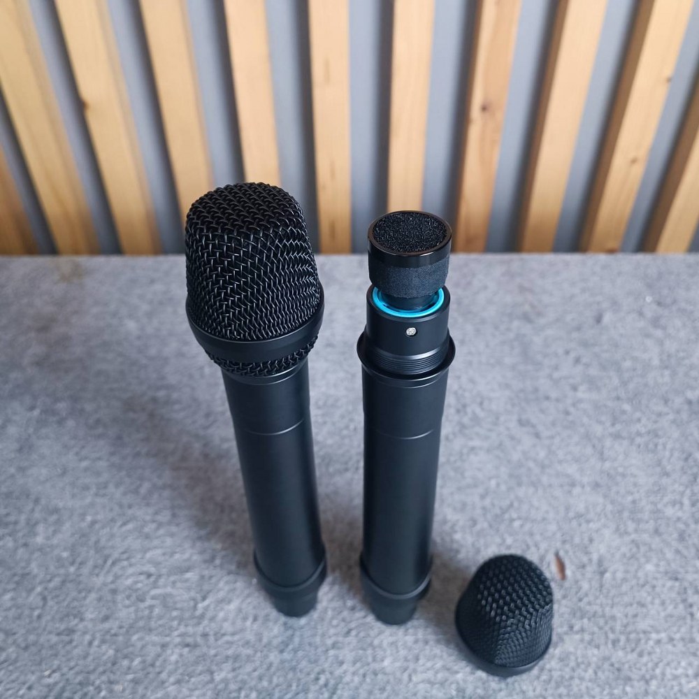 Relacart HR-32 ไมค์ลอยคู่ ไมค์ไร้สายคู่ ความถี่ UHF ไมโครโฟน ไมค์ไร้สาย ไมค์ลอย มือถือคู่ รีลาคาร์ท HR 32 HR32 เอไอ-ไพศาล