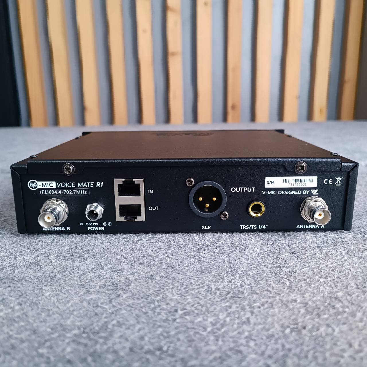 VL AUDIO V-MIC VOICE MATE R1 F1 ไมค์ลอยเดียว ไมค์ไร้สาย มือถือเดี่ยว ไมโครโฟน Microphone เอไอ-ไพศาล