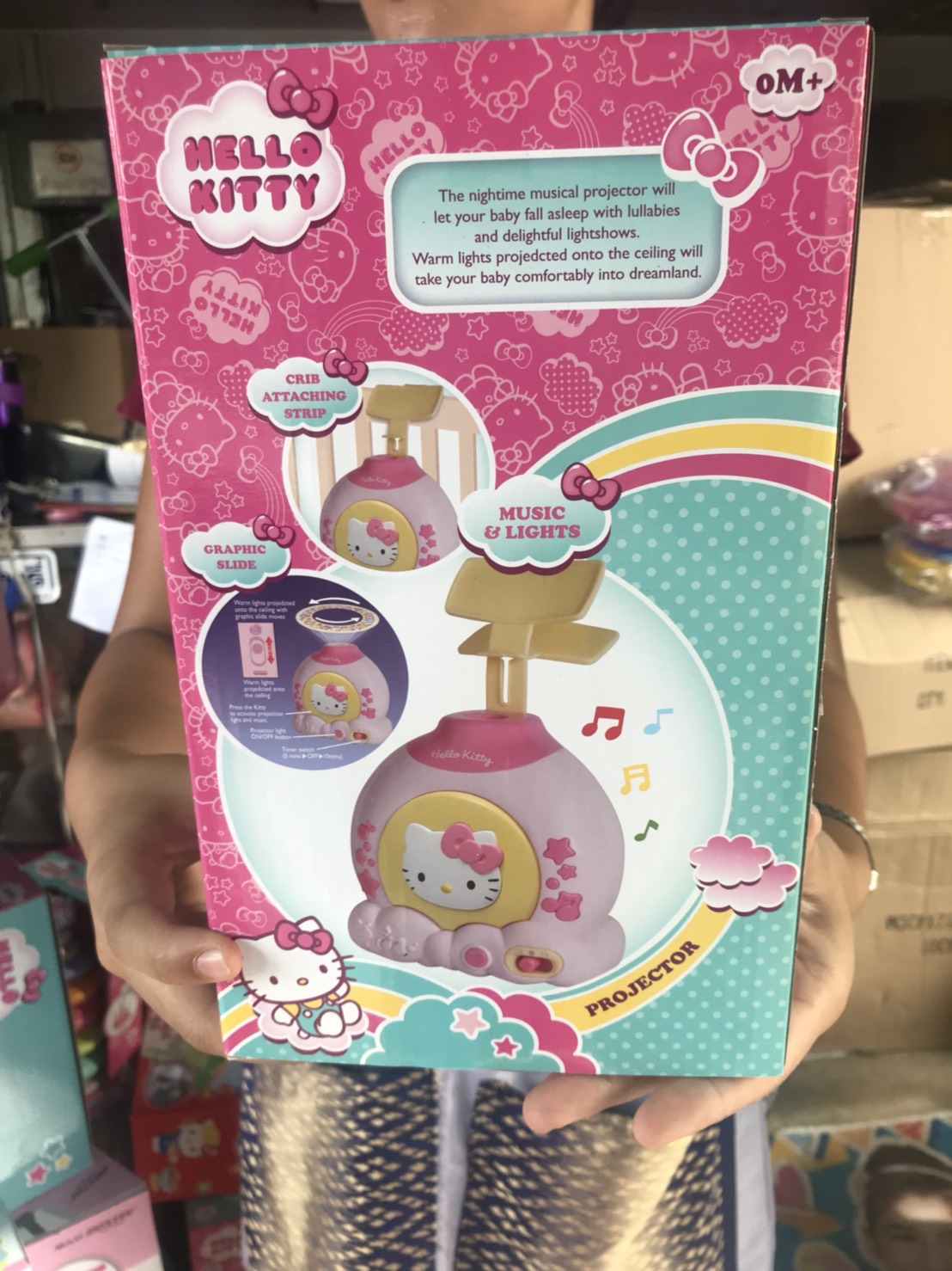 KT-96001 ดีมโปรเจคเตอร์คิตตี้ ลิขสิทธิ์ถูกต้อง. (ของหมด)