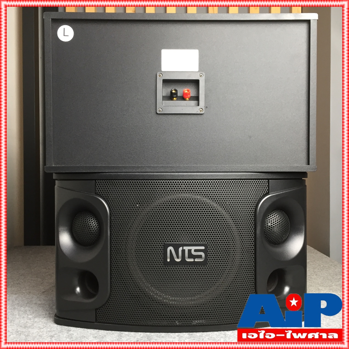 1คู่ NTS OK-105 ตู้ลำโพงคาราโอเกะ10" OK 105 OK105 ตู้ลำโพงNTS ตู้ลำโพง10นิ้ว เครื่องเสียงคาราโอเกะ เอไอ-ไพศาล