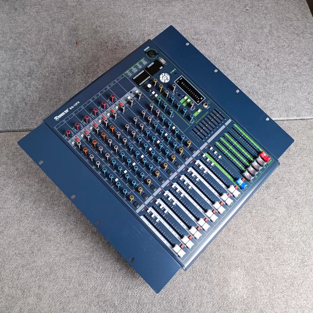 PROEUROTECH SQ-12FX MIXER มิกเซอร์ เอฟเฟคแท้ เครื่องปรับแต่งเสียง โปร ยูโรเทค SQ 12FX SQ12FX เอไอ-ไพศาล