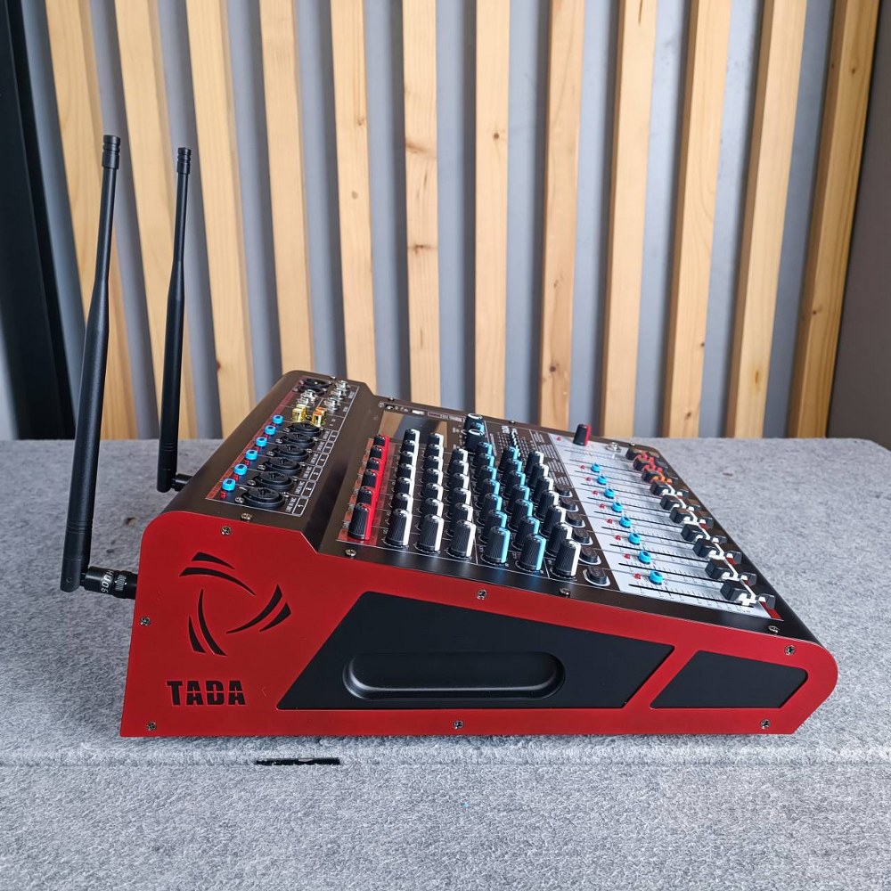 TADA SPIRIT-6 POWERMIXER พร้อม ไมค์ลอย2ตัว 350 watt EFX USB บลูทูส ธาดา มิกเซอร์อนาล็อก SPIRIT 6 SPIRIT6 เอไอ-ไพศาล