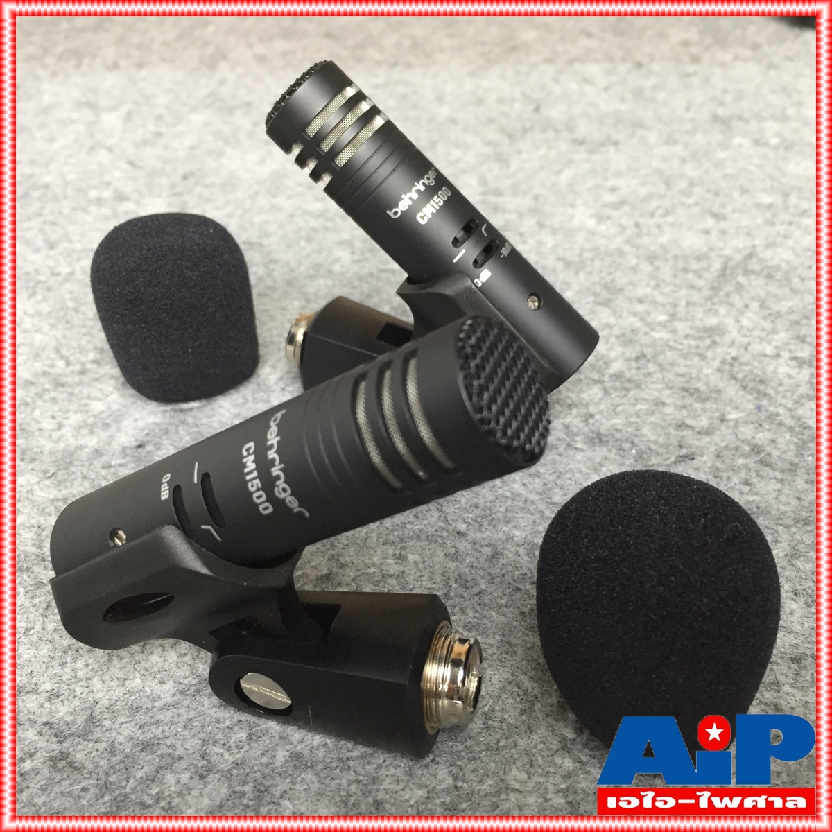 แถมกระเป๋าใส่ไมค์ BEHRINGER BC-1500 ชุดไมค์กลอง 7 ชิ้น ชุดไมโครโฟนกลองแบบ 7 ชิ้นระดับพรีเมียมสำหรับสตูดิโอและการใช้งานจริง BC1500 BC 1500 +++ เอไอ-ไพศาล