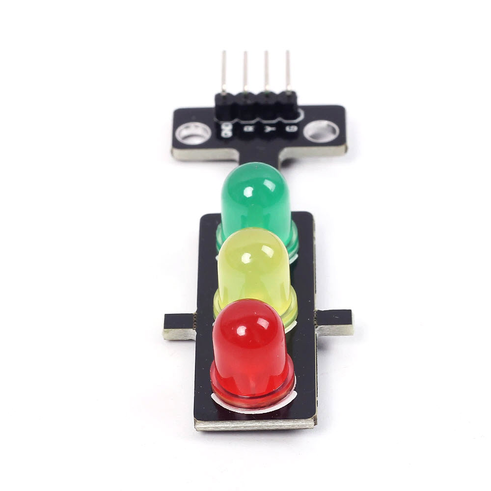 Uxcell Mini Traffic Light LED Display Module LED Board Red Yellow Green DC  5V for DIY Project, Pack of 2 