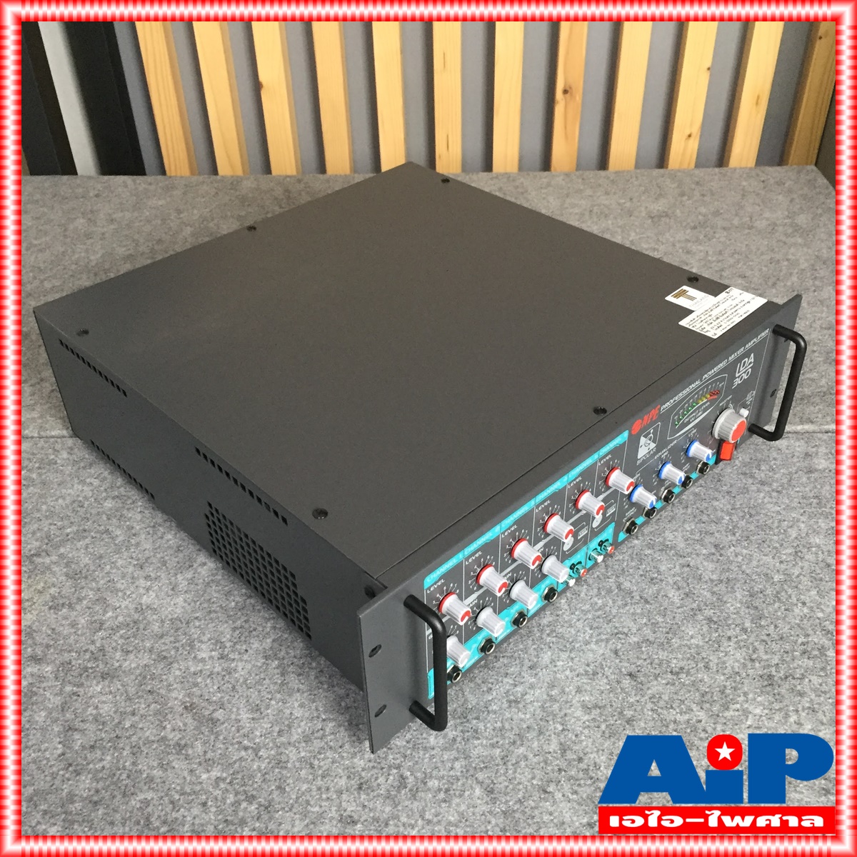 NPE LDA300 AC/DC POWERMIXER LINE lda-300 POWERMIX LDA-300 แอมป์เสียงตามสาย ใช้ได้ทั้งไฟบ้าน 220V ไฟรถ DC12V เอ็นพีอี +++