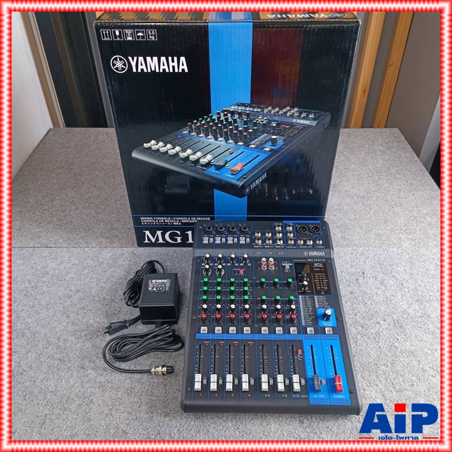YAMAHA MG-10XUF MIXERสไลด์ มิกซ์ มิกเซอร์ มิกซ์YAMAHA เครื่องเสียง เครื่องปรับแต่งเสียง MIX เอไอ-ไพศาล +++