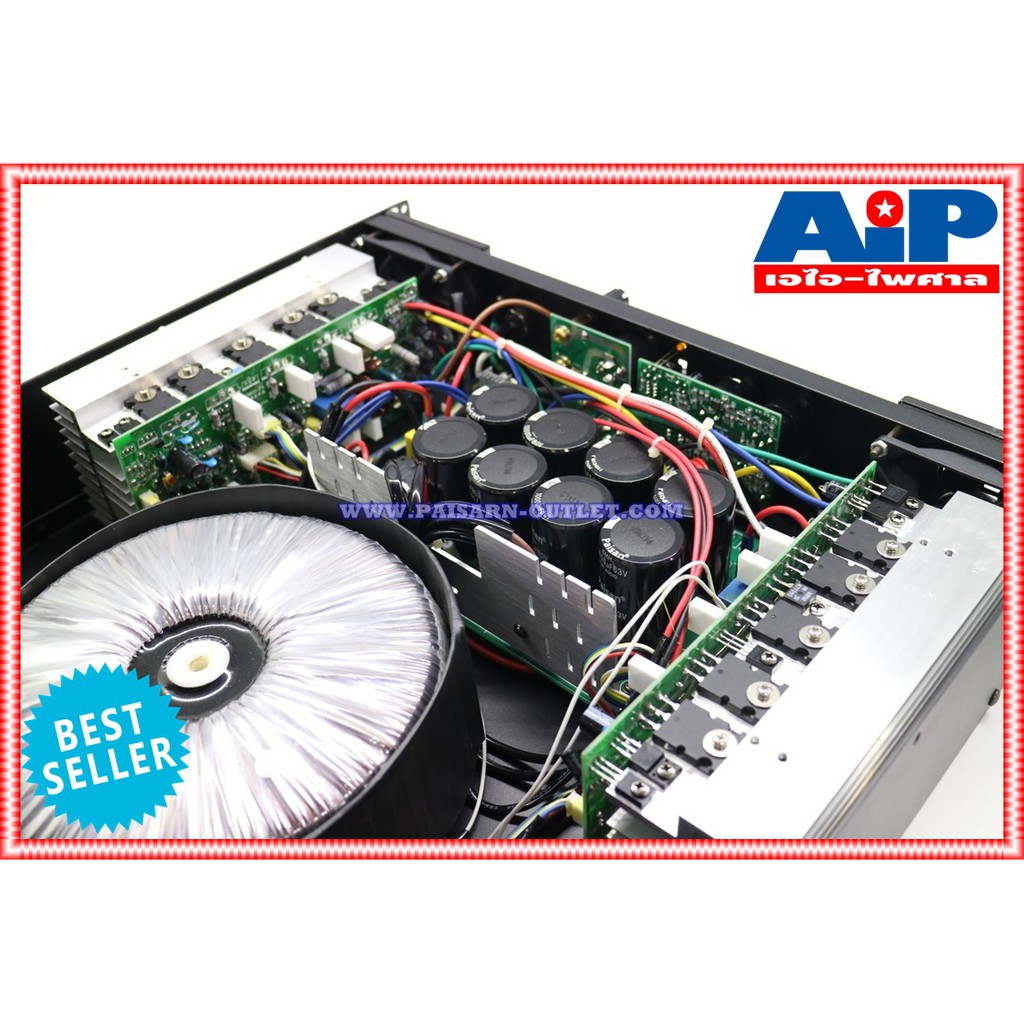 NTS MI5500 POWERAMP เอ็นทีเอส ขยาย เพาเวอร์ เครื่องขยายเสียง แอมป์ MI 5500 power amp เอไอ-ไพศาล